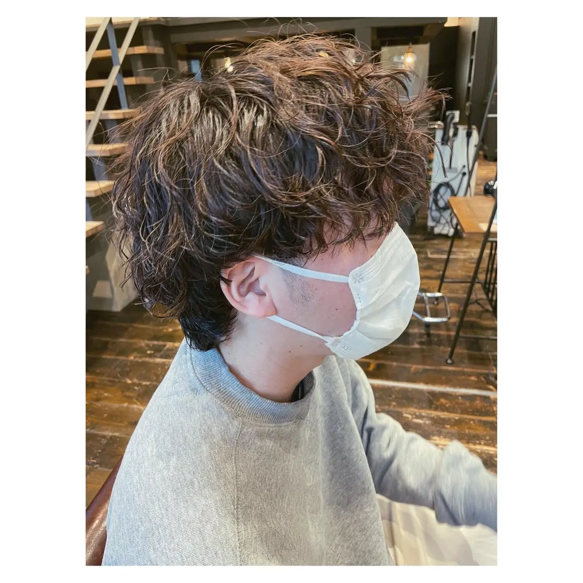 ショート パーマ くるくるパーマ aikoのヘアスタイル