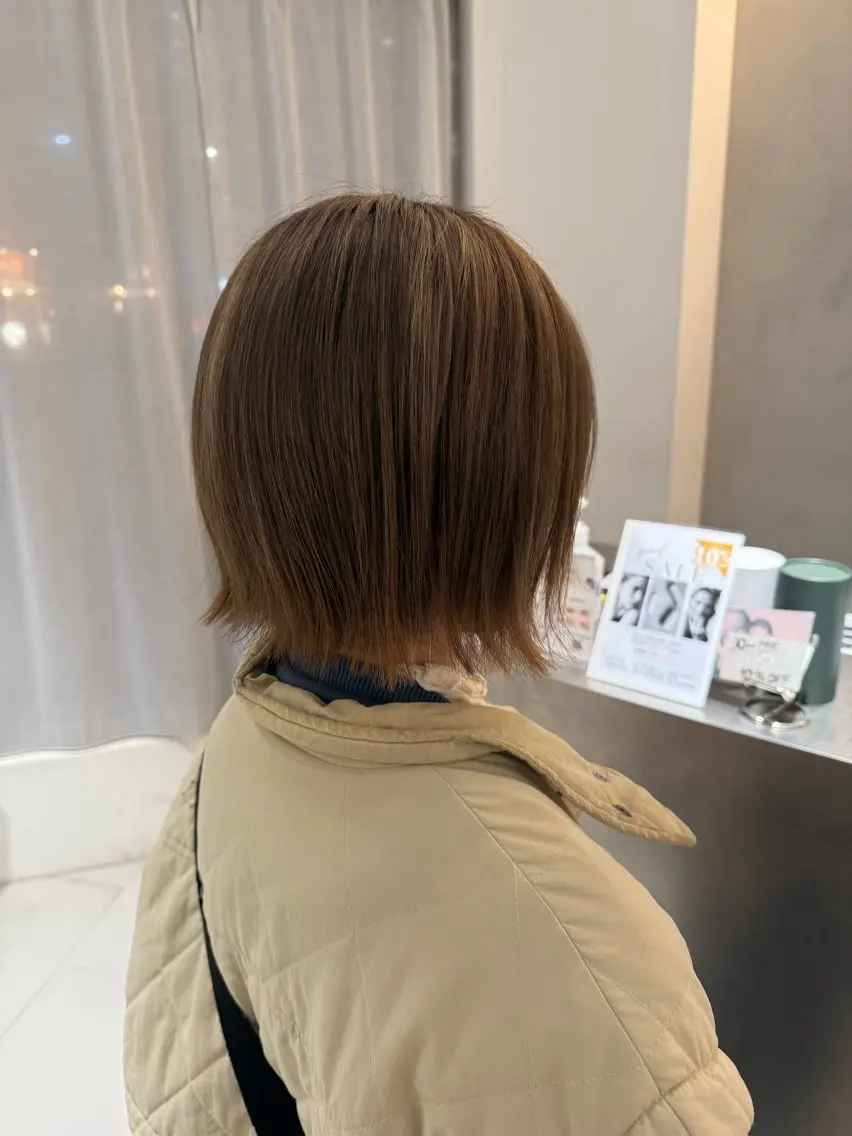 ショート カラー カット ヘアカラー 🫧SAAYA 🫧のヘアスタイル
