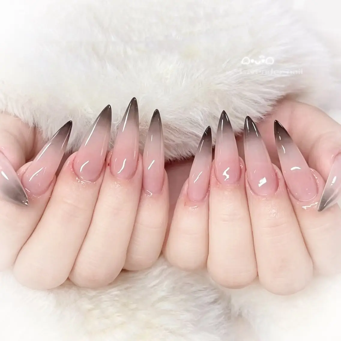 ネイル ハンドネイル Lavender nail·中島公園のネイルデザイン