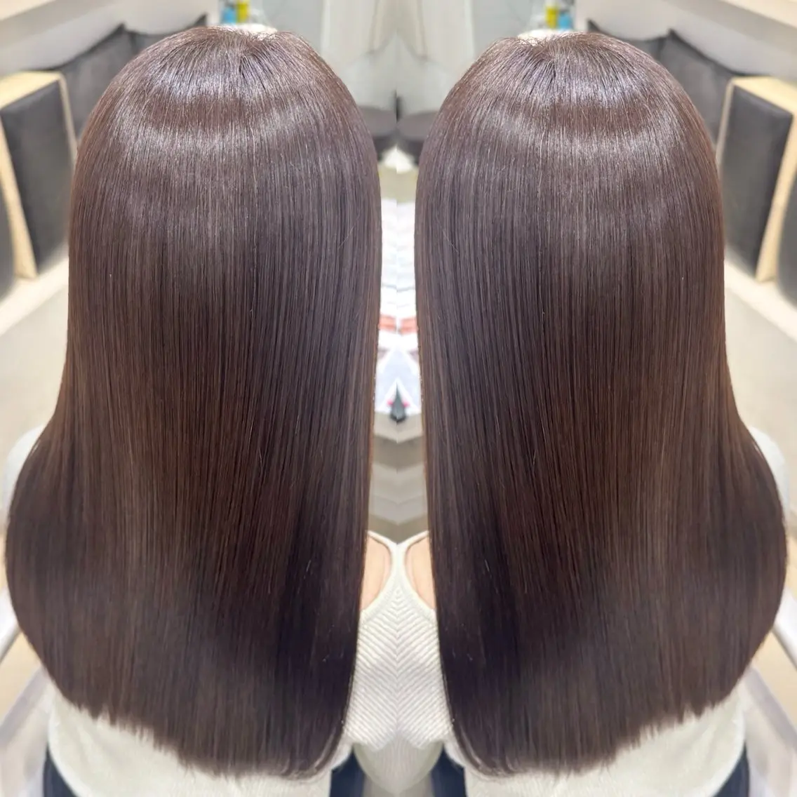 ロング カット ヘアカラー 💎髪質改善特化/ 町田莉彩💎のヘアスタイル