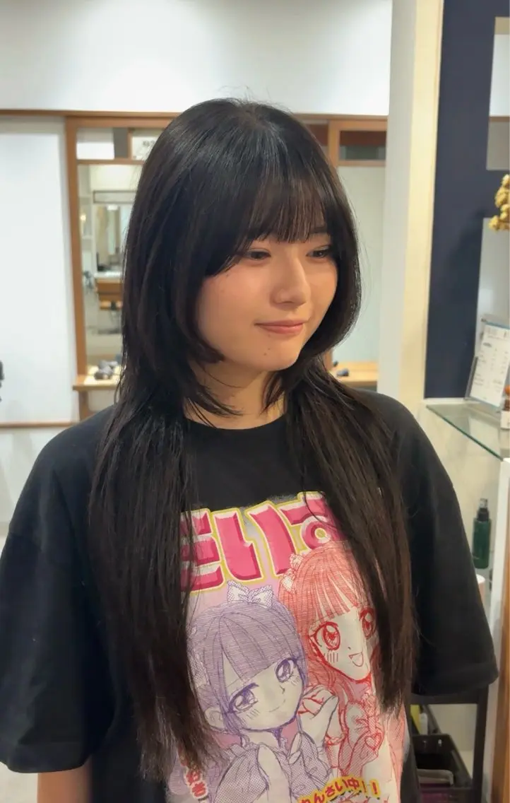 ロング ヘアアレンジ ✨透明感カラー✨ suzuka🫧のヘアスタイル