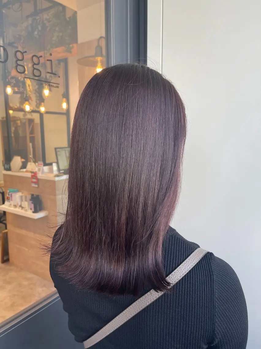 ロング カラー ヘアカラー ♡iku♡カラー 髪質改善 アレンジのヘアスタイル
