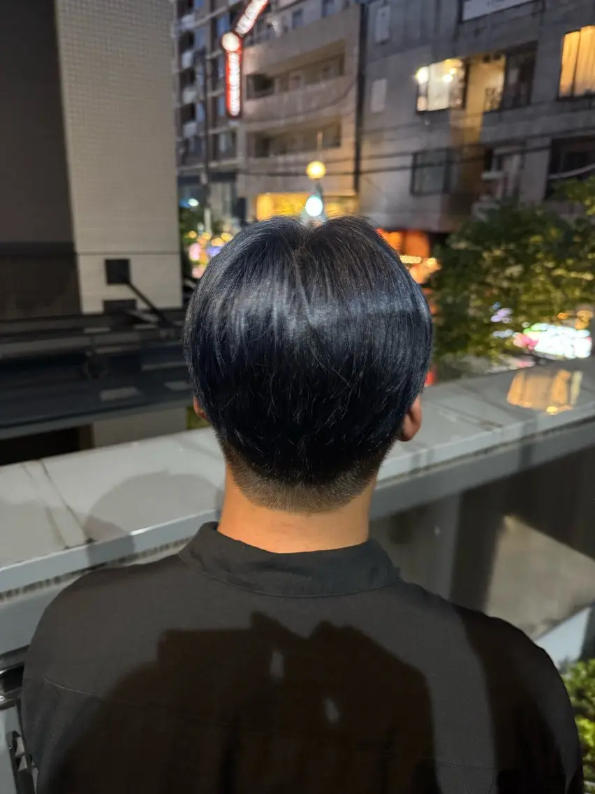 メンズ カット ヘアカラー トリートメント 河野 悠のヘアスタイル