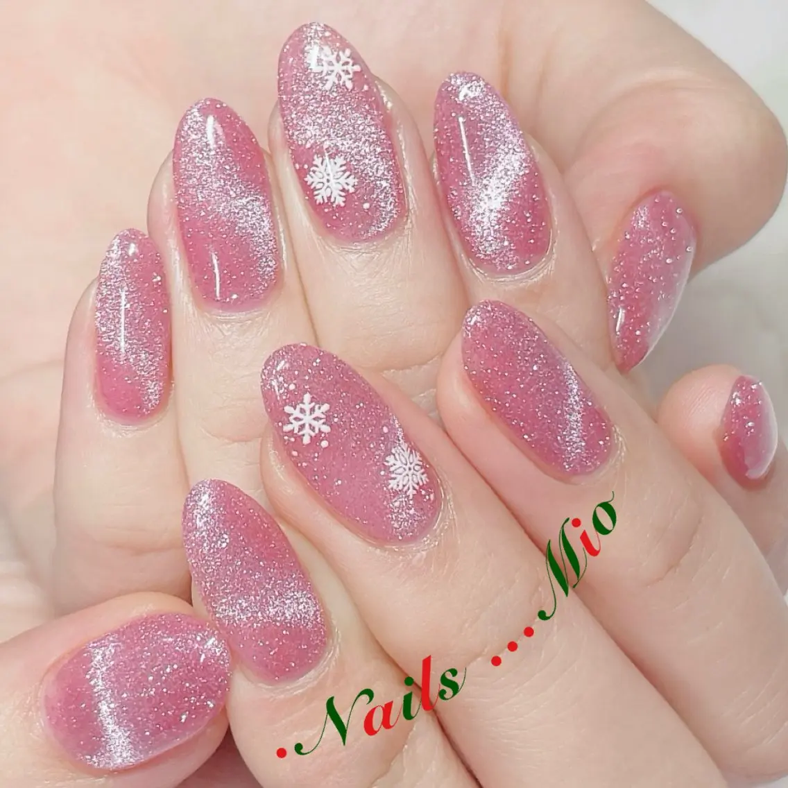 ネイル フラッシュネイル ジェルネイル マグネットネイル .Nails Mio 赤羽西ネイルサロンのネイルデザイン