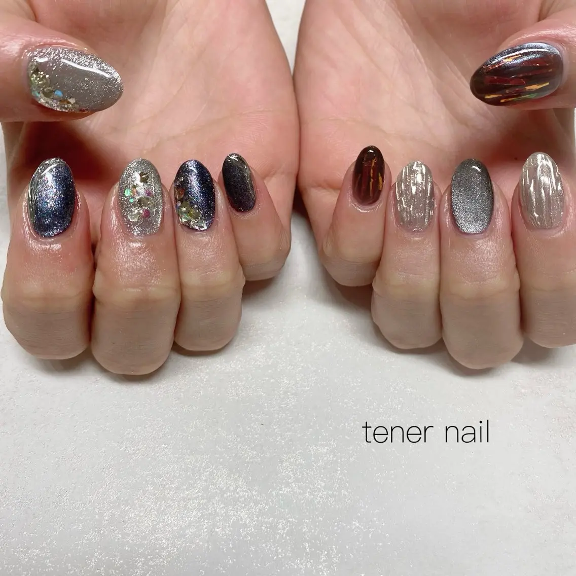 ネイル ニュアンスネイル テネルネイル tener nailのネイルデザイン