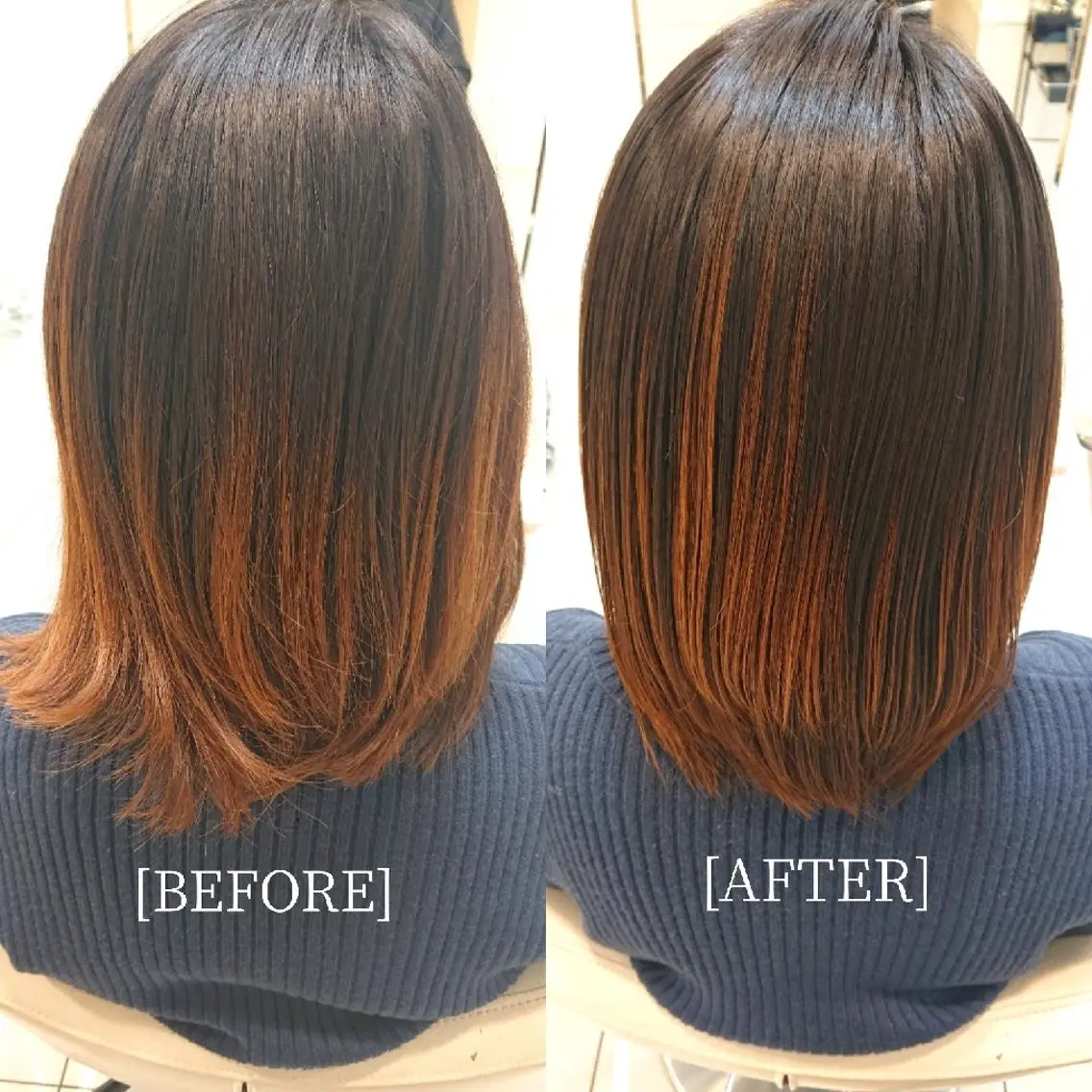 ミディアム トリートメント 高橋 佑のヘアスタイル