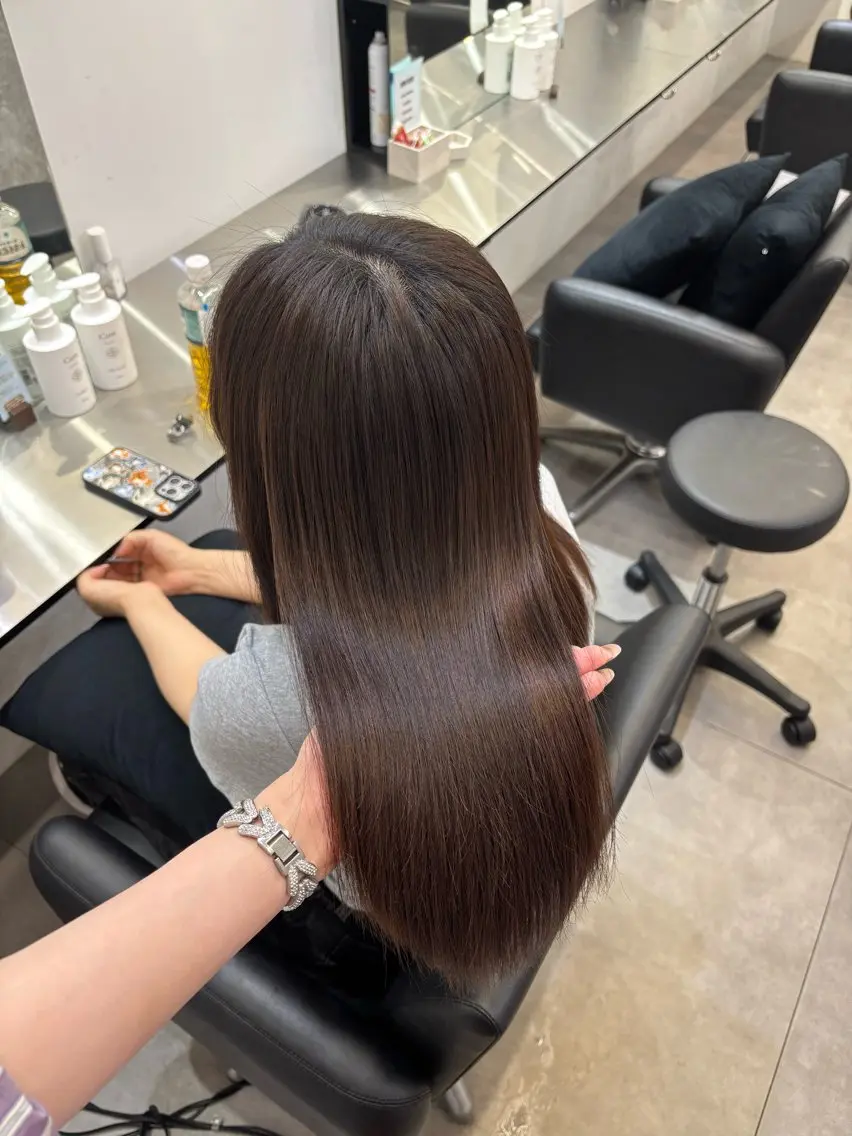 縮毛矯正 Core かんなのヘアスタイル