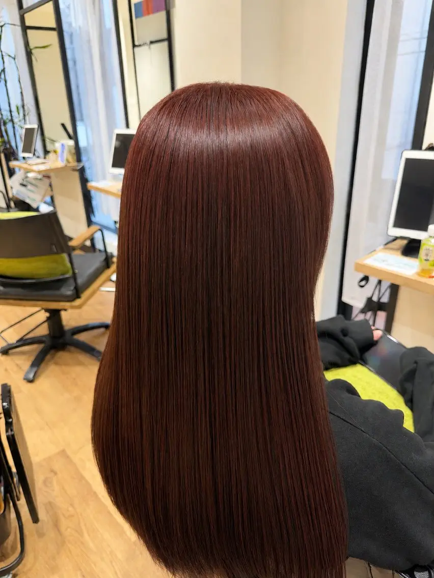 ロング カラー ベージュカラー 透明感カラー 韓国風カラー ラベンダーカラー ラベンダーピンク ヘアカラー 樋口 将輝のヘアスタイル