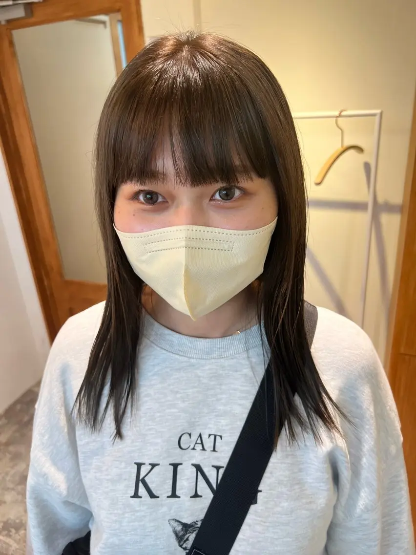 カラー aiko【艶カラー ・ミニモ年内で終了】のヘアスタイル