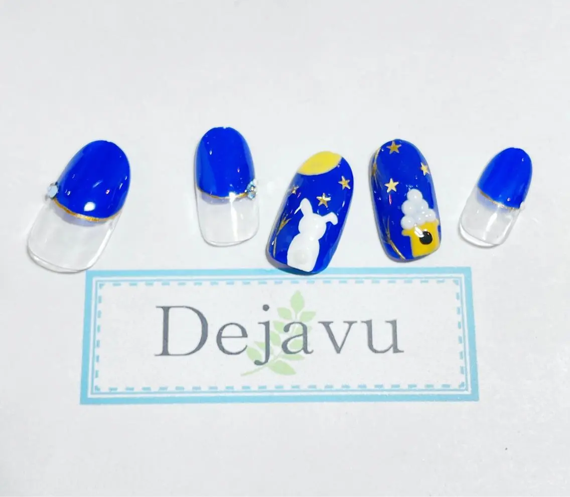 ネイル アートネイル ジェルネイル Nail salon Dejavu 🌿のネイルデザイン