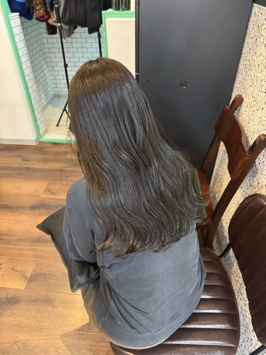 ロング ヘアカラー ハイトーン🎀 MIYU💖のヘアスタイル