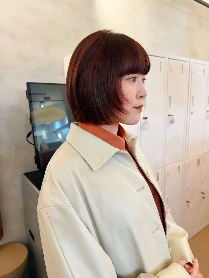 ショート カラー ❤️アヤカ レイヤーカット❤️のヘアスタイル