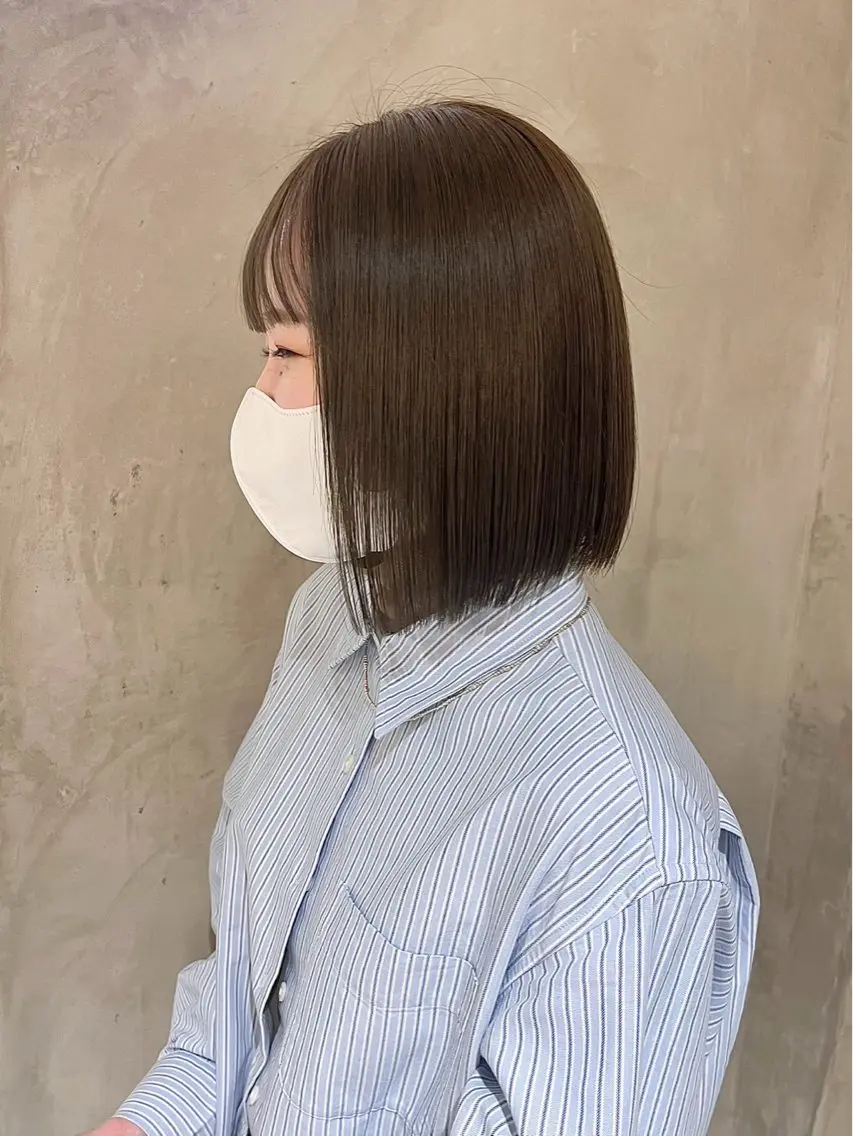 カラー ヘアカラー トリートメント 重松 丈博のヘアスタイル