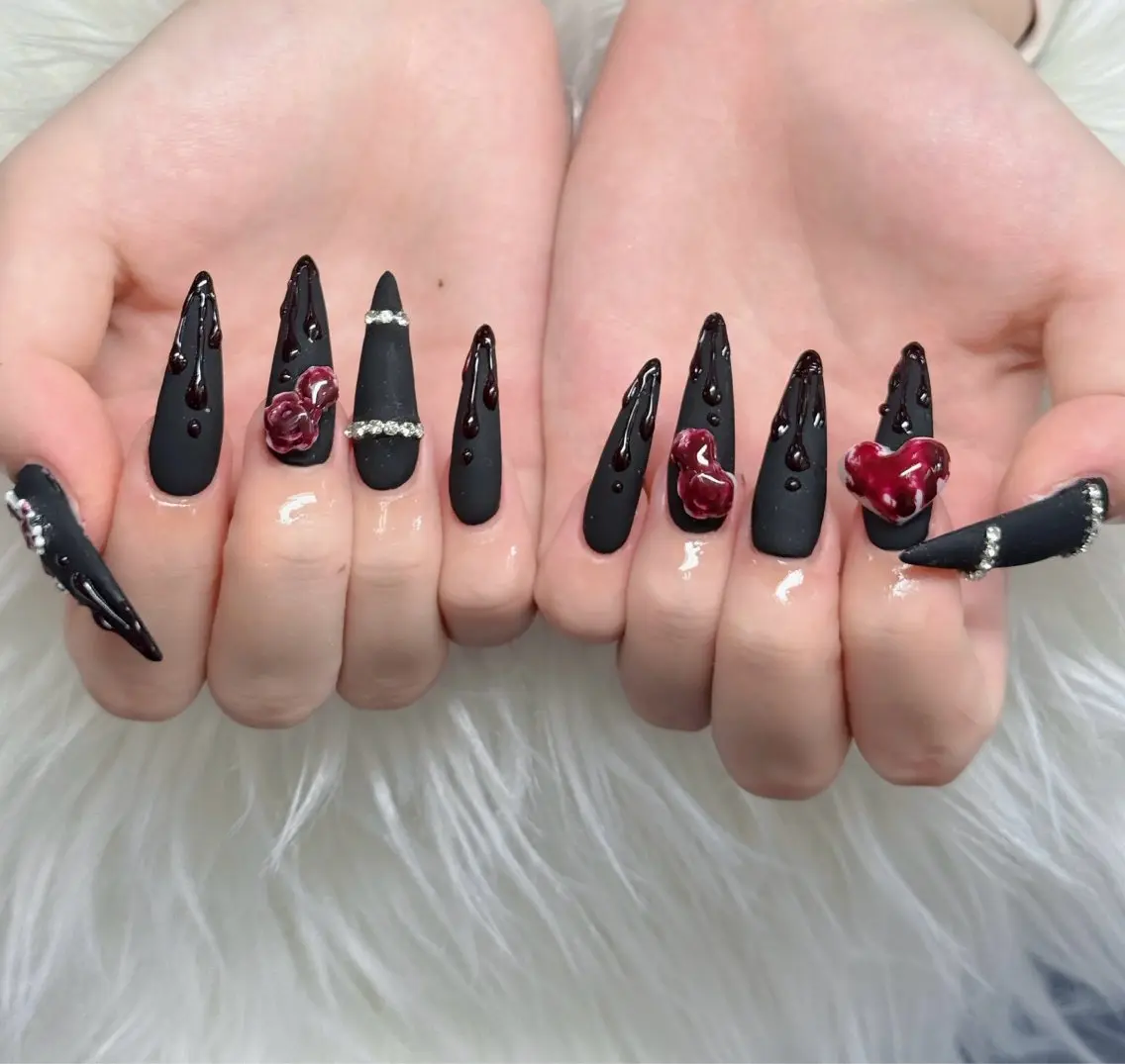 ネイル フットネイル フレンチネイル グラデーション 韓国ネイル ロングネイル ハンドネイル Hani Nail Salonのネイルデザイン