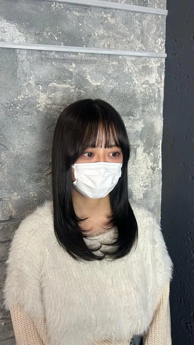 ロング メンズカットモデル 募集🦋hinaのヘアスタイル