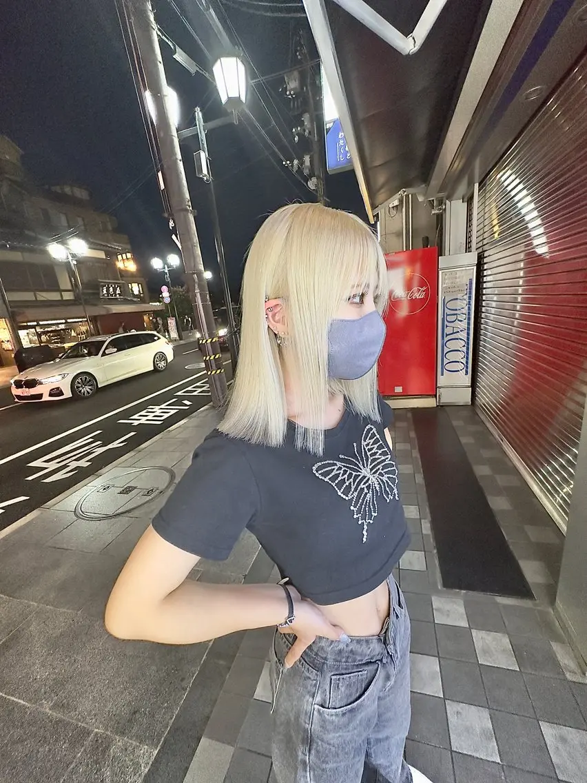 ミディアム カラー Selenehair 三条本店のヘアスタイル