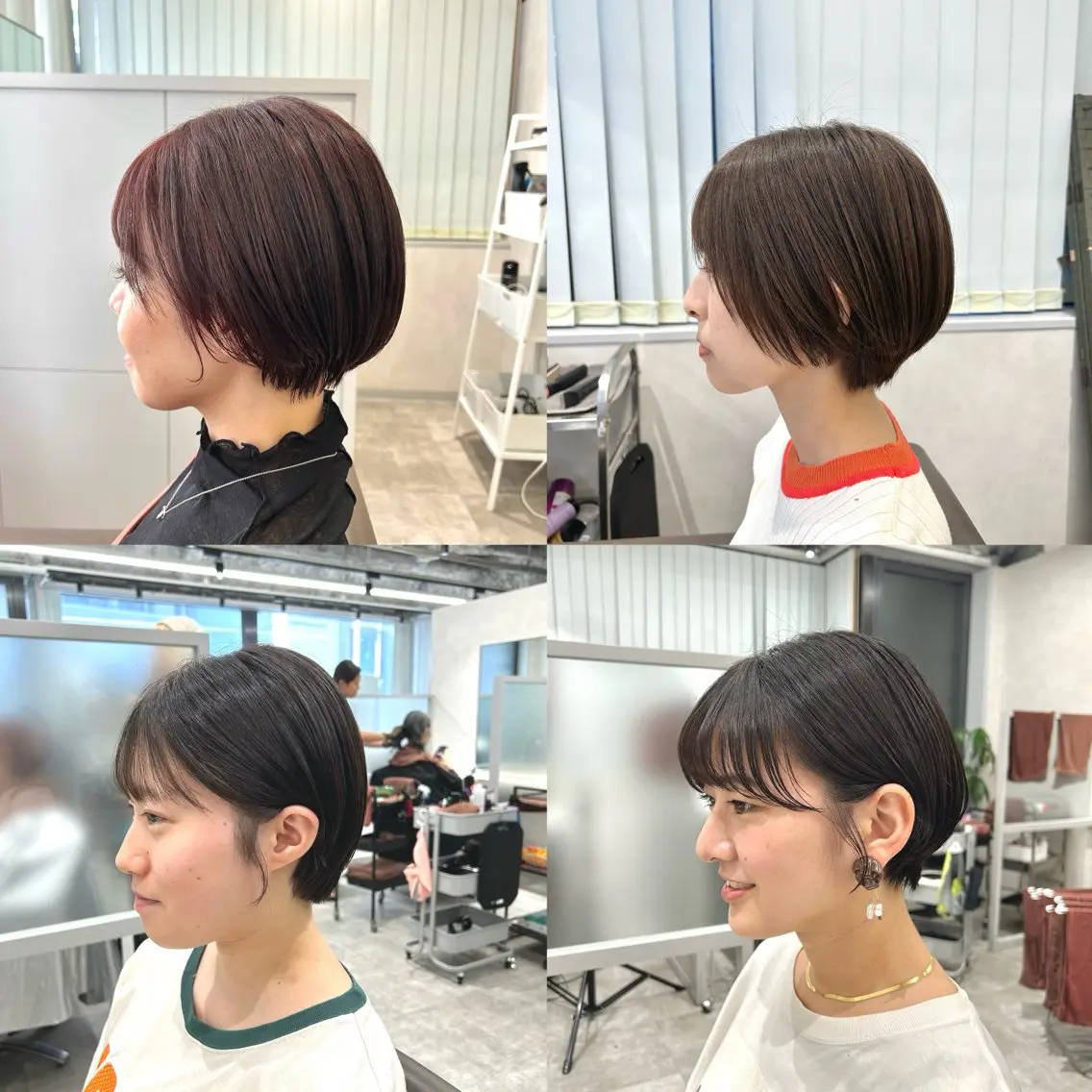 ショート ショートヘア 西梅田 トウマ モデル募集中‼️のヘアスタイル