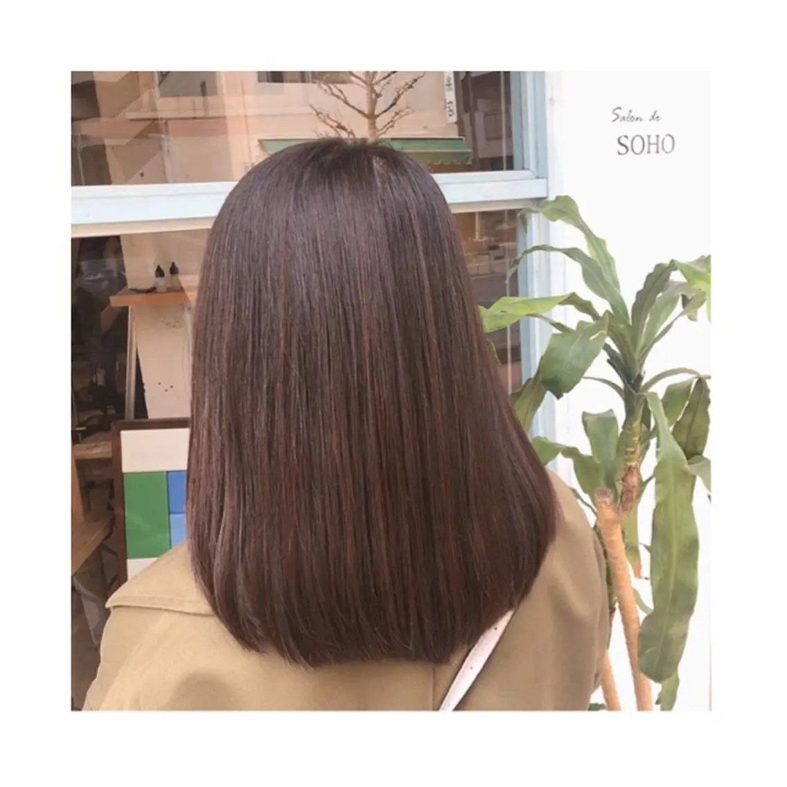 ミディアム 髪質改善 トリートメント ❁⃘ ち だ り さ ❁⃘のヘアスタイル