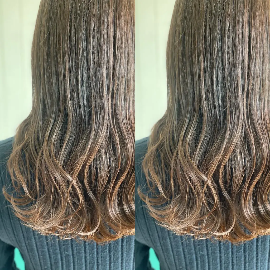 ロング カラー ベージュカラー ブラウンカラー Snaly カラー特化ページのヘアスタイル