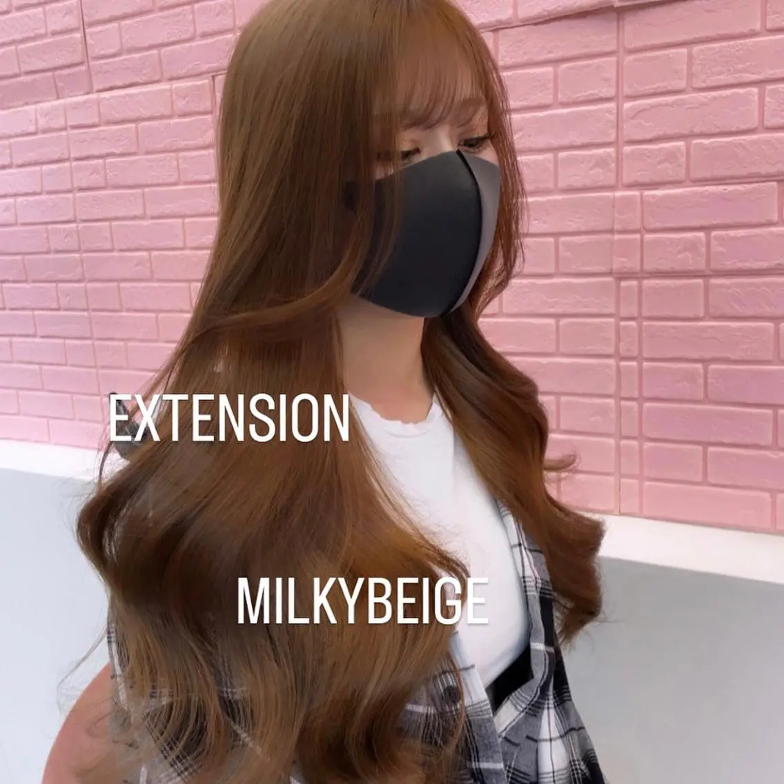 ロング カラー ヘアカラー エクステ エクステ🩵ブリーチ 韓国ヘア🩵KAEのヘアスタイル
