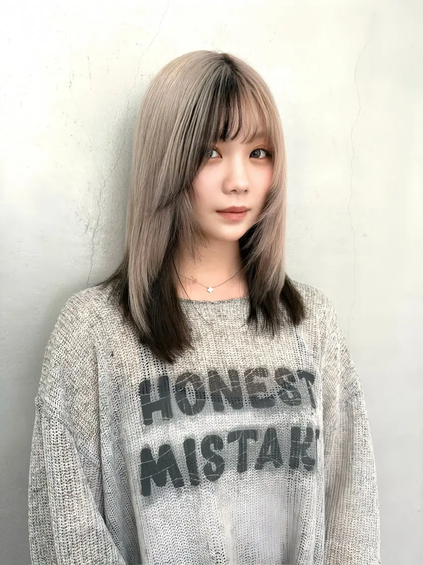 【前髪のみのカット⭐️ミニモ学割】前髪カット（シャンプー・ブローなし、顔周りは別メニュー）［前髪カット/部分カット］の写真