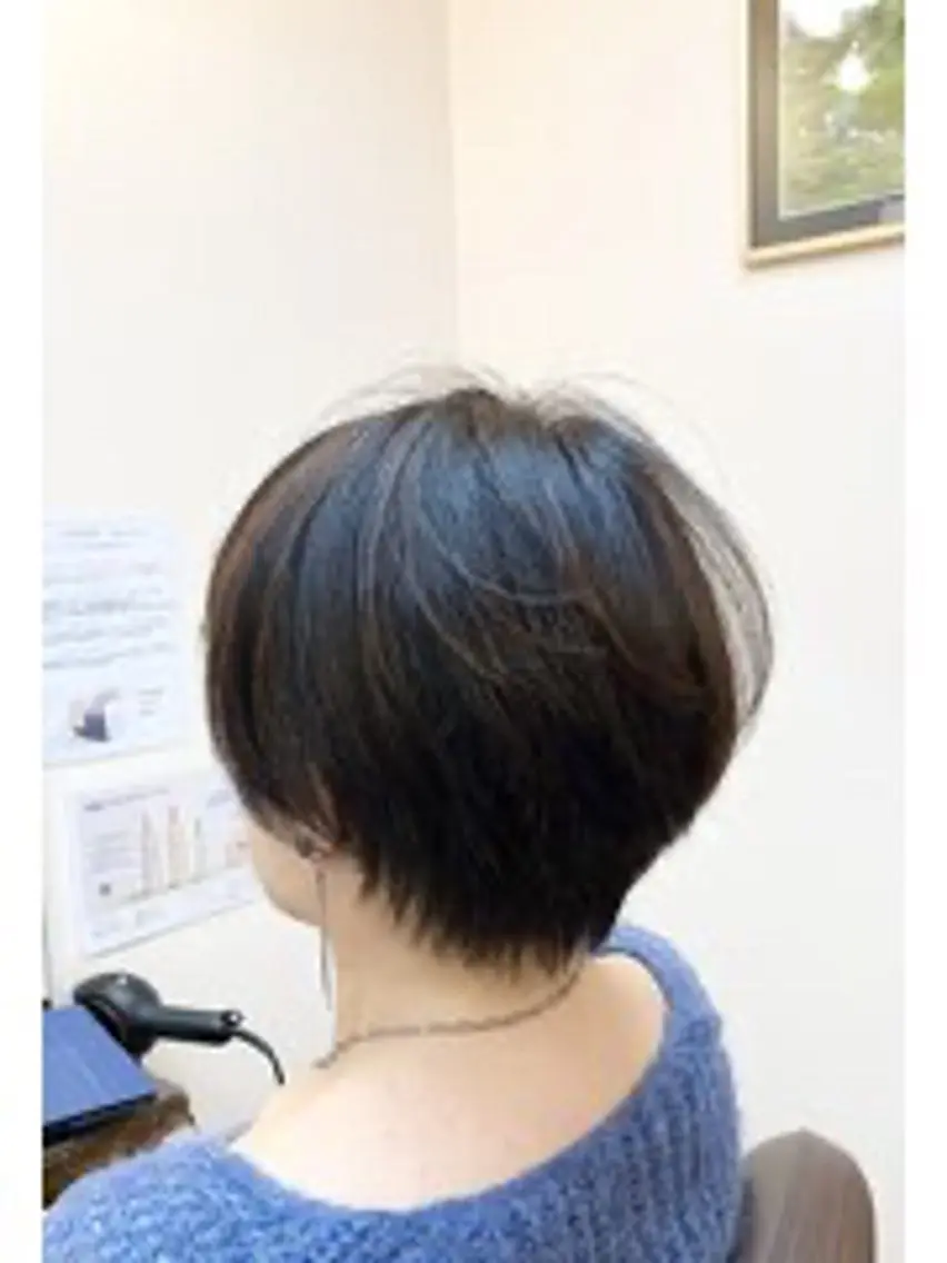 ショート カラー ハイライトカラー ハイライト ヘアカラー ヘッドスパ 水野 朝之のヘアスタイル