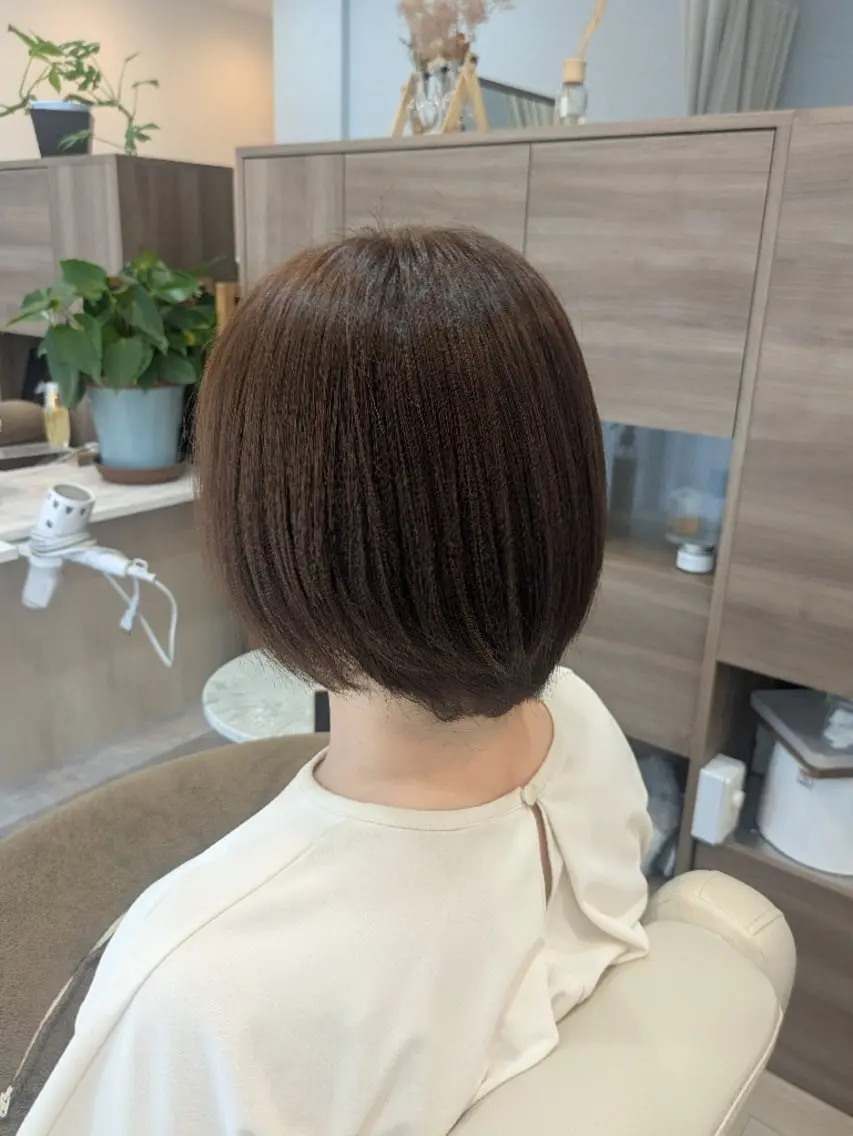 カラー アッシュ 透明感カラー ヘアカラー 竹田 夏歩のヘアスタイル