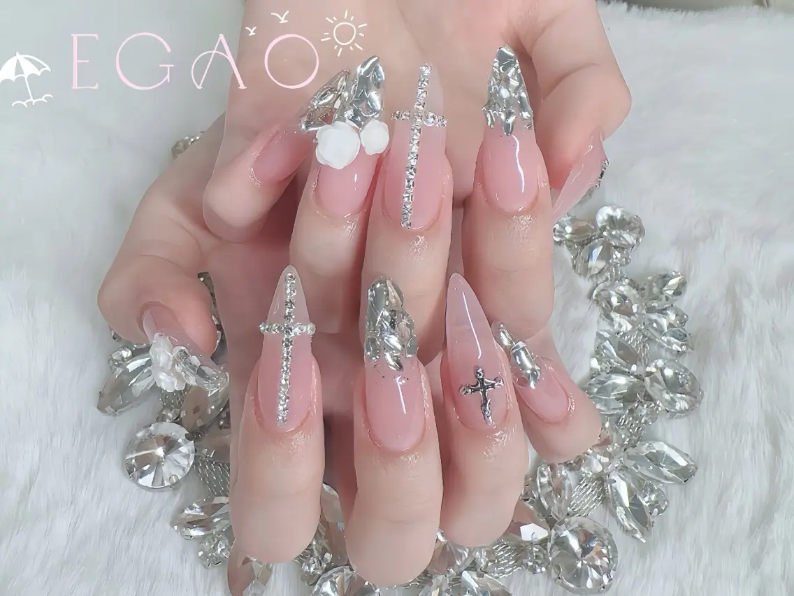 ネイル アートネイル フットネイル フレンチネイル ジェルネイル グラデーション ハンドネイル EGAO NAIL 錦糸町店のネイルデザイン