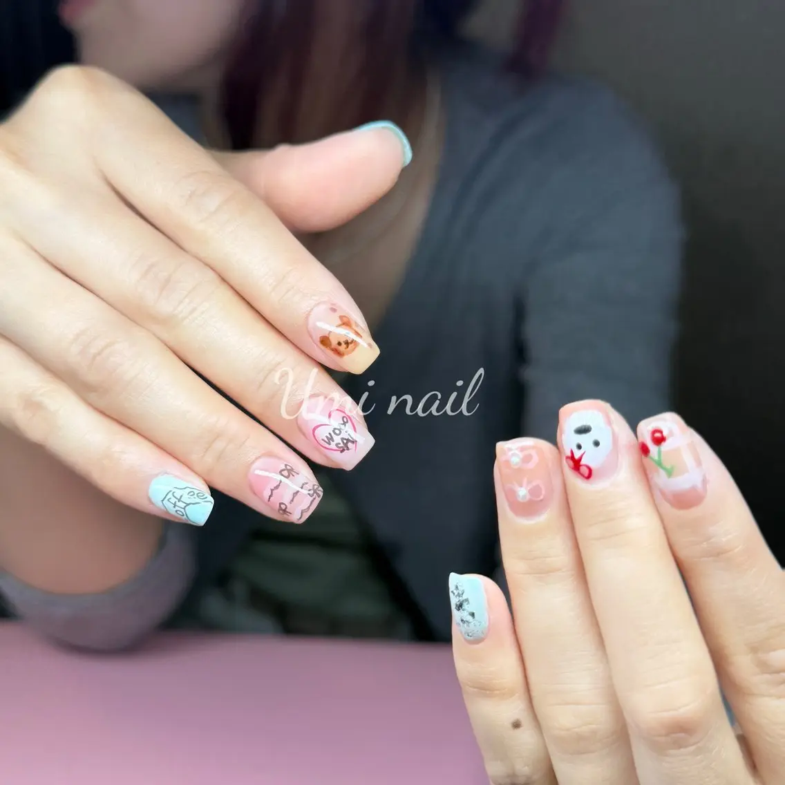 ネイル 日暮里 Umi Nailのネイルデザイン