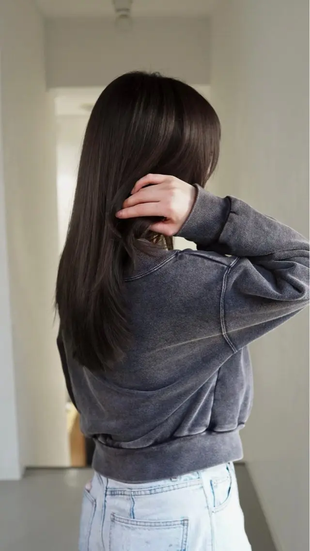 ロング カラー カット ヘアカラー 縮毛矯正 髪質改善/縮毛矯正 kyosukeのヘアスタイル