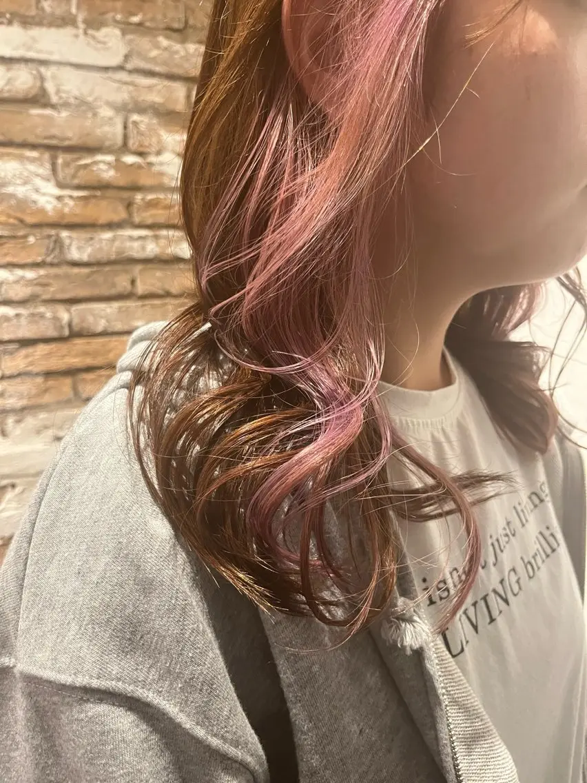 ロング ヘアカラー トリートメント 似合わせスタイル 🌹mao🌹のヘアスタイル