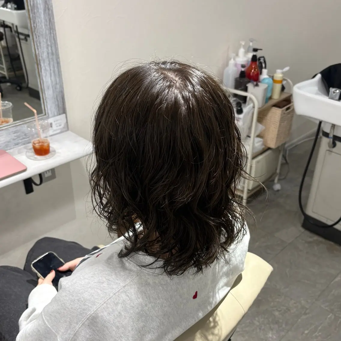 カラー ブラウンカラー オリーブブラウン ヘアカラー mayuka🐾 /カラー/まつパのヘアスタイル