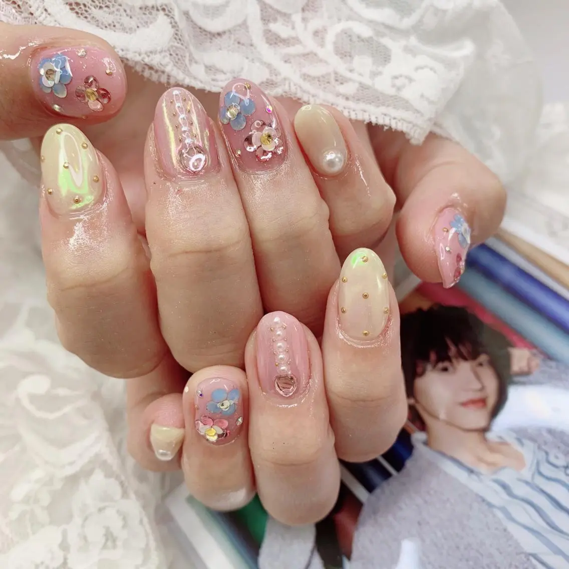 ネイル ハンドネイル La neige* yuki 🐩🌙のネイルデザイン