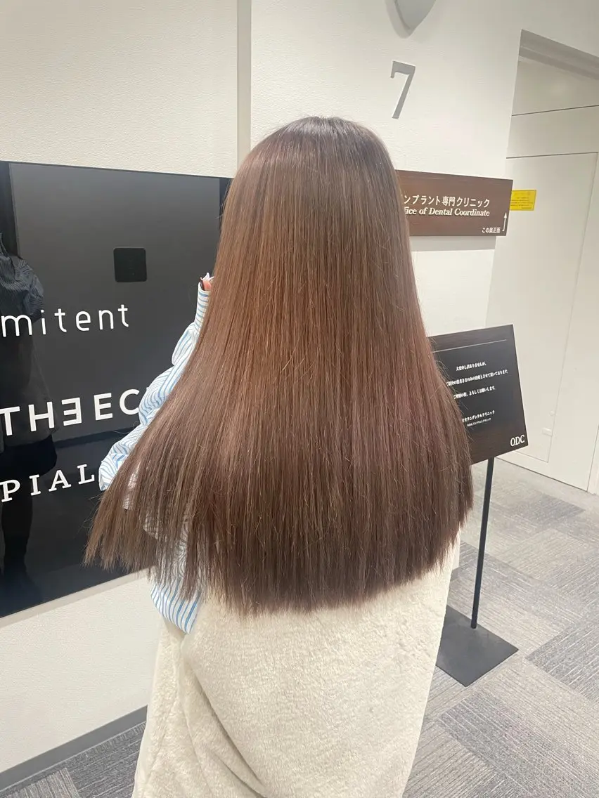 ロング 韓国風スタイル 北田陸斗のヘアスタイル