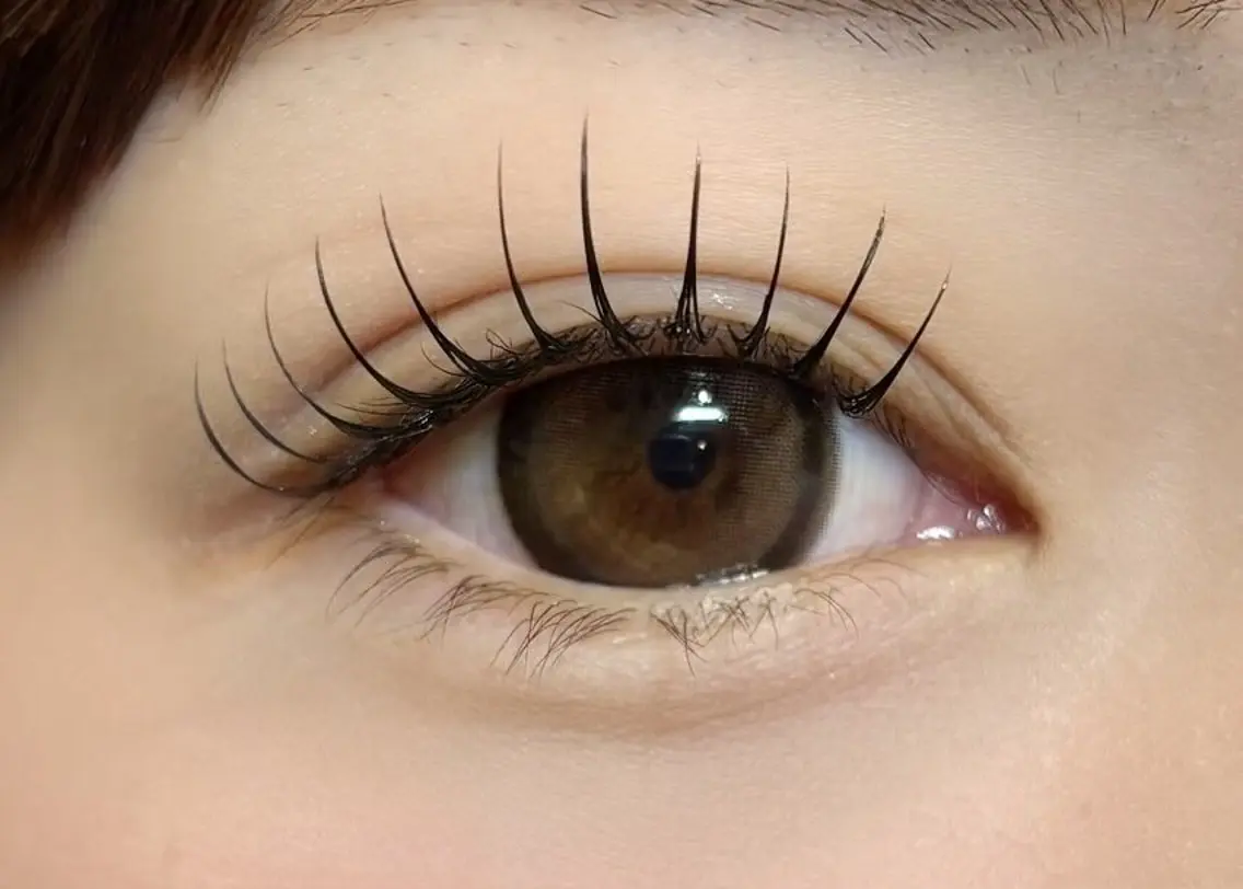 マツエク フラットラッシュ100本の写真
