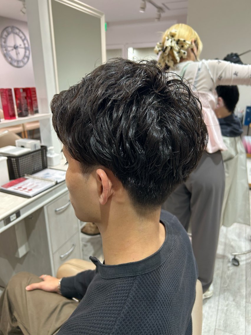 ショート パーマ Akane🤎 ash本八幡のヘアスタイル