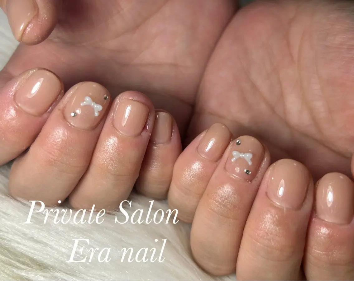 ネイル ワンカラーネイル ハンドネイル Era nailのネイルデザイン