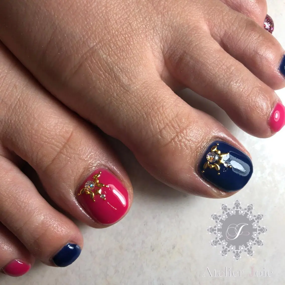ネイル アートネイル フットネイル フットネイル Nail salon アトリエジョワ　金山のネイルデザイン