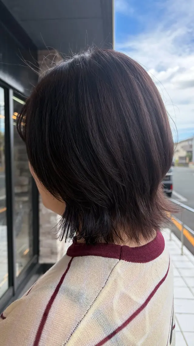 ショート カラー カット ヘアカラー LiTA長嶺 小佐井悠未のヘアスタイル