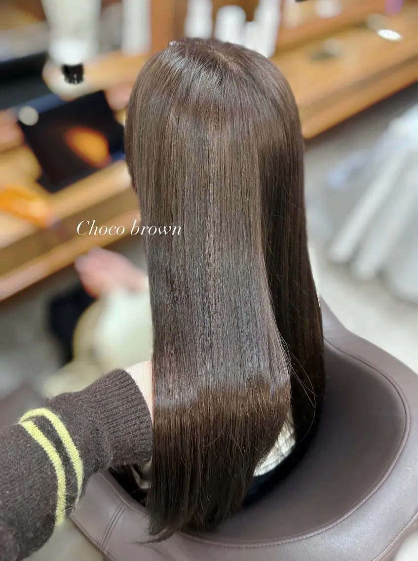 ロング カラー ブリーチ ブラウンカラー 透明感カラー ハイトーンカラー ヘアカラー トリートメント kana🎀 韓国風透明感カラーのヘアスタイル
