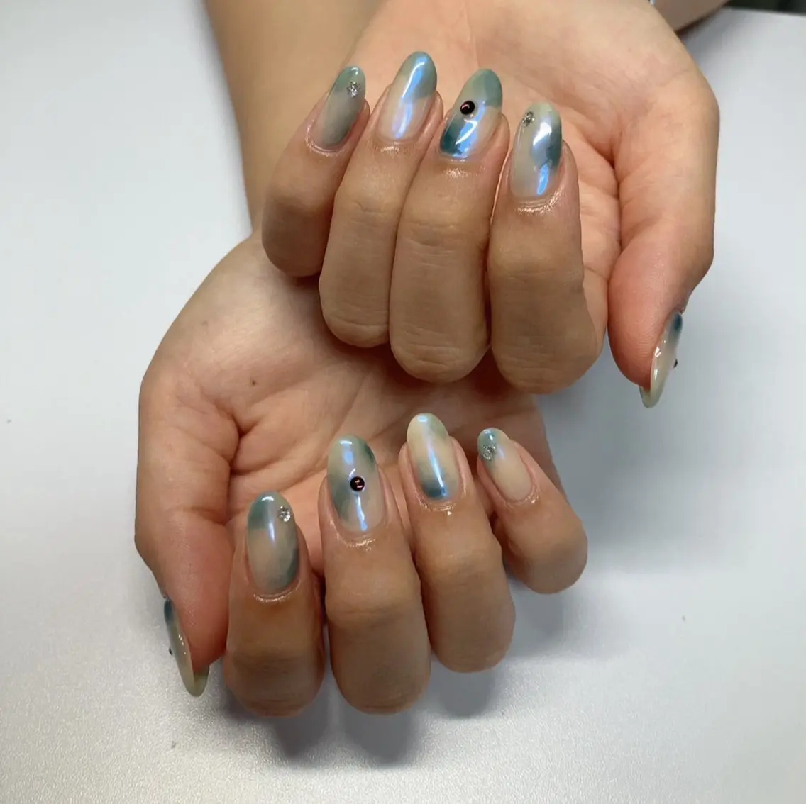 ネイル ミラーネイル nail Callaのネイルデザイン