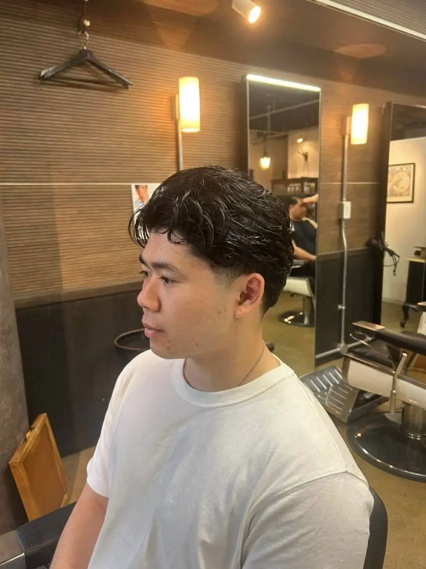 ショート メンズ 衛藤 星芭／カット無料天神のヘアスタイル
