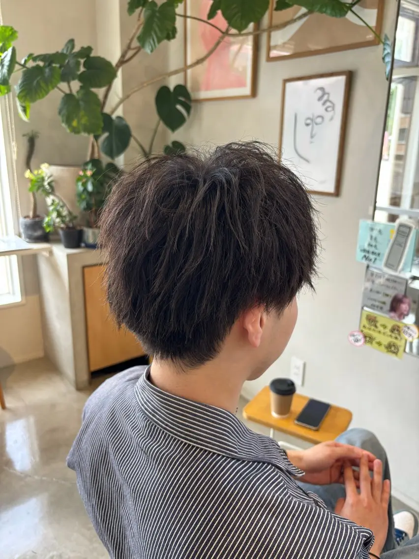 メンズ 刈り上げ カット 小林 杏莉のヘアスタイル