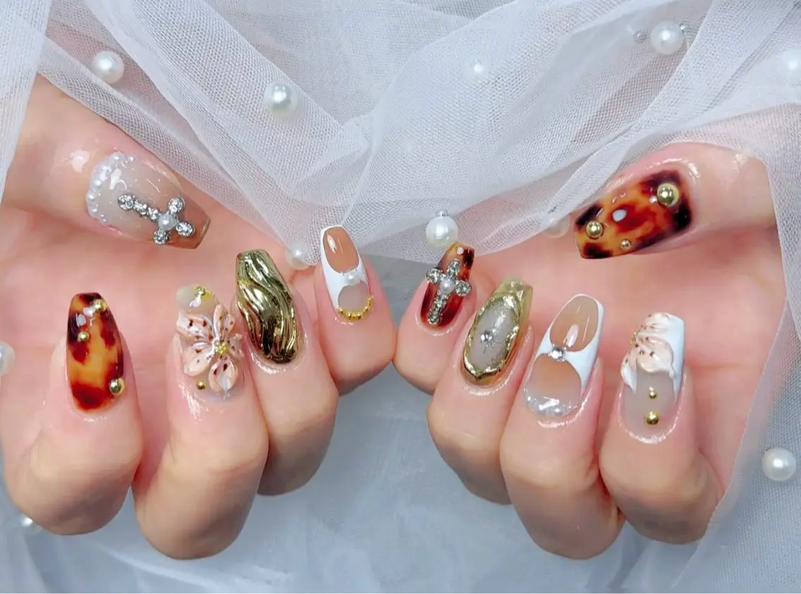 ネイル ╹◡╹MimoEye lash🌻Nailのマツエク・マツパデザイン