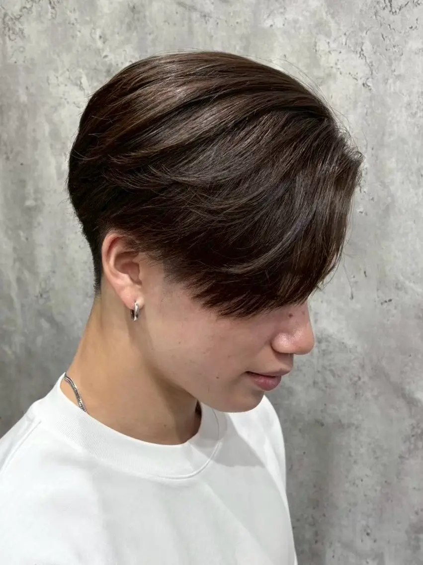 ショート メンズ カット 🔥メンズカット🔥 パーマ⚡️松永のヘアスタイル