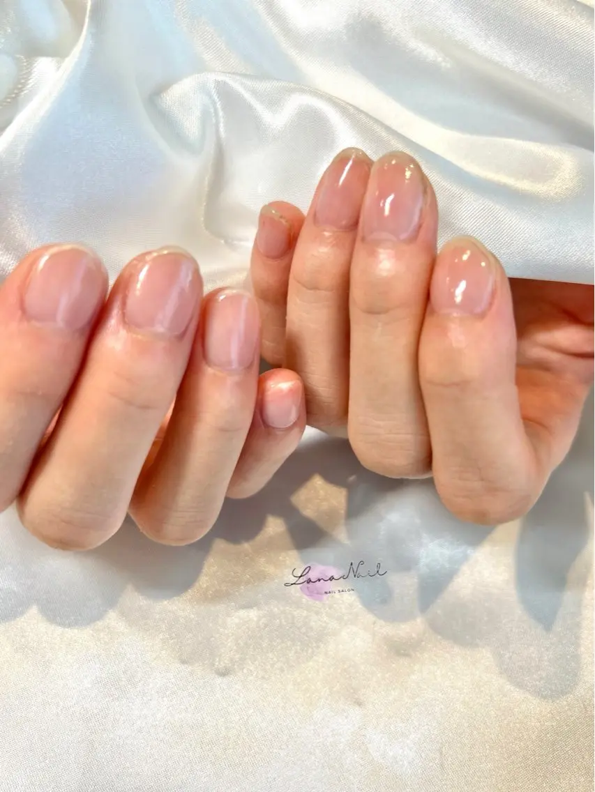 ネイル クリアネイル Lana Nailのネイルデザイン