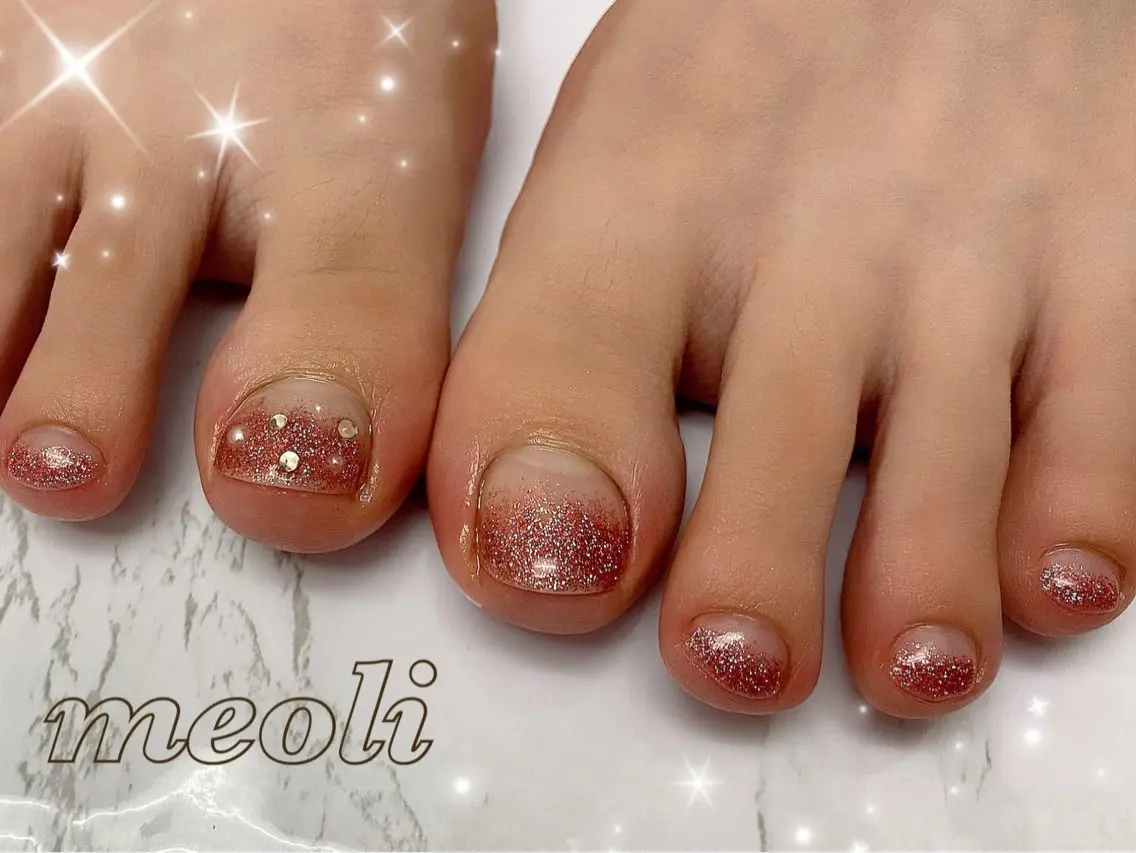 ネイル フットネイル nail salon meoli メグのネイルデザイン