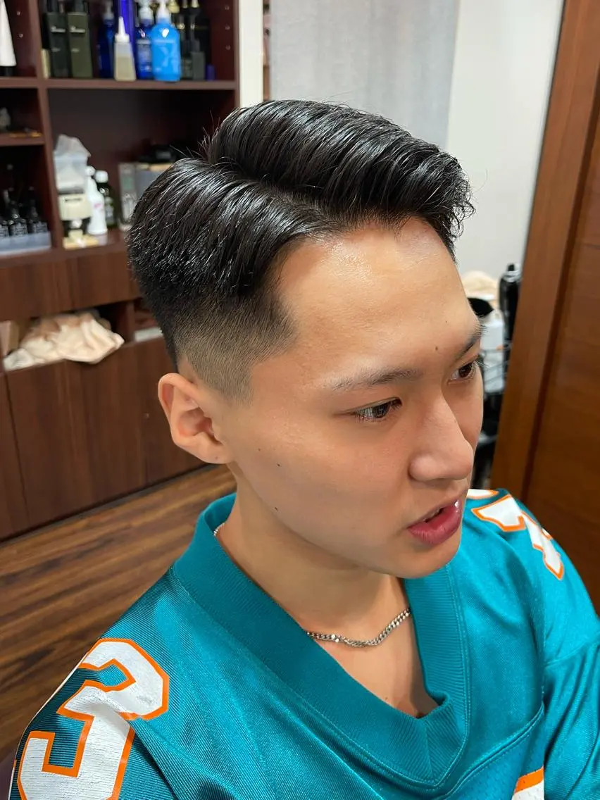 ●メンズカット✂︎✪ &セットシャンプー込み ●学生/就活カット大歓迎/ビジネススタイル//フェードスタイルの写真