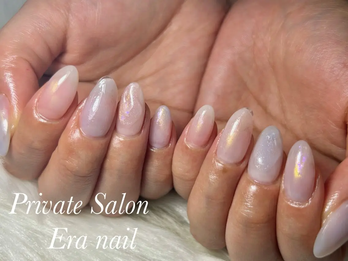ネイル ニュアンスネイル ハンドネイル Era nailのネイルデザイン