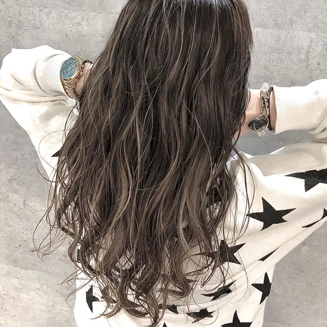 ロング ハイライト ✨MiL✨ ✨心斎橋✨のヘアスタイル